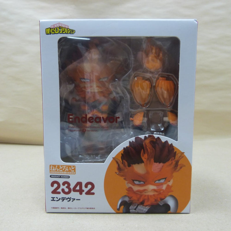 【中古】【未開封】ねんどろいど エンデヴァー 「僕のヒーローアカデミア」＜フィギュア＞（代引き不可）6600