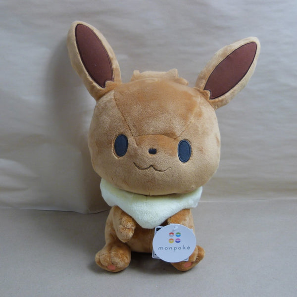 【中古】【美品】イーブイ monpoke -モンポケ- ぬいぐるみ だっこサイズ 「ポケットモンスター」＜コレクターズアイテム＞（代引き不可）6600