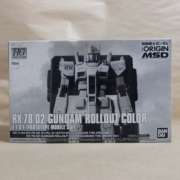 【中古】【未組立】1/144 HG RX-78-02 ガンダム ロールアウトカラー(GUNDAM THE ORIGIN版) 「機動戦士ガンダム THE ORIGIN」＜プラモデル＞（代引き不可）6600