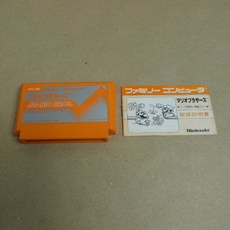 【中古】【開封品】ファミコン用ソフト マリオブラザーズ HVC-MA＜レトロゲーム＞（代引き不可）6600