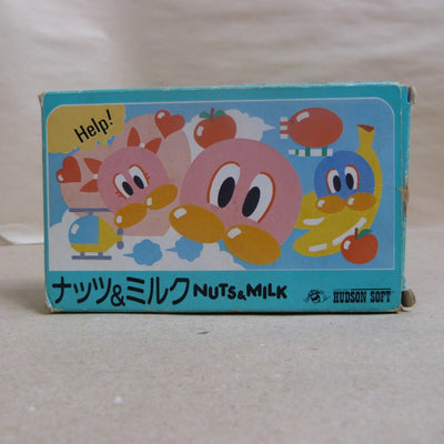 【中古】【開封品】ファミコン用ソフト ナッツ＆ミルク HFC-NM-45＜レトロゲーム＞（代引き不可）6600