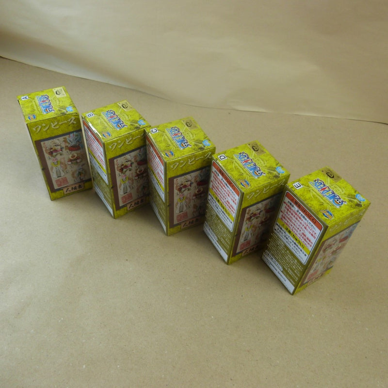 【中古】【未開封】【セット】 「ワンピース」 ワールドコレクタブルフィギュア-ワノ国鬼ヶ島編7-全5種＜フィギュア＞（代引き不可）6600