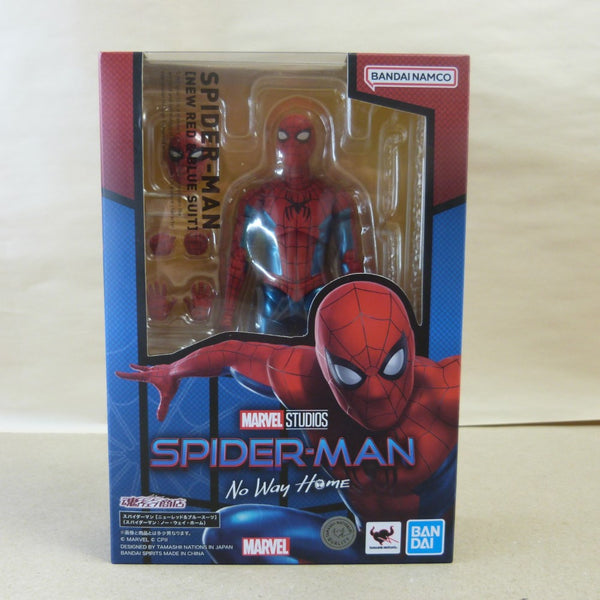【中古】【開封品】S.H.Figuarts スパイダーマン (ニューレッド＆ブルースーツ) 「スパイダーマン：ノー・ウェイ・ホーム」＜フィギュア＞（代引き不可）6600