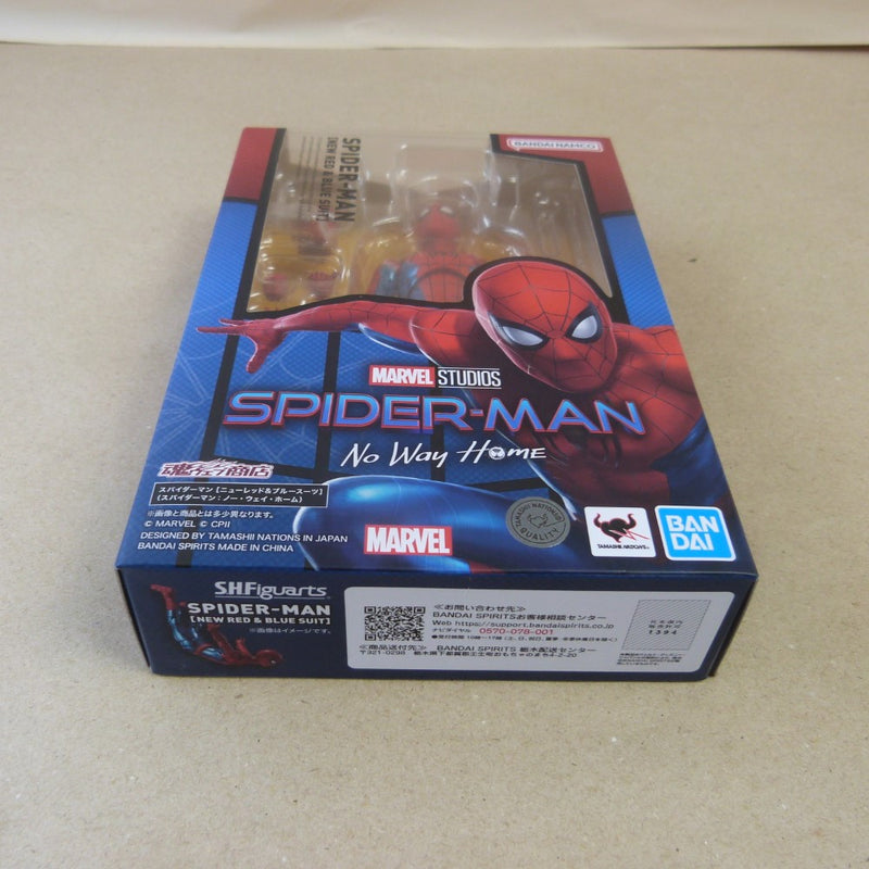 【中古】【開封品】S.H.Figuarts スパイダーマン (ニューレッド＆ブルースーツ) 「スパイダーマン：ノー・ウェイ・ホーム」＜フィギュア＞（代引き不可）6600