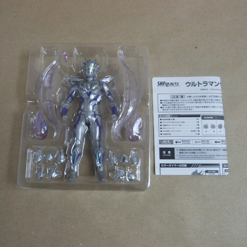 【中古】【開封品】S.H.Figuarts ウルトラマンゼロ ビヨンド 「ウルトラマンジード」 魂ウェブ商店限定＜フィギュア＞（代引き不可）6600