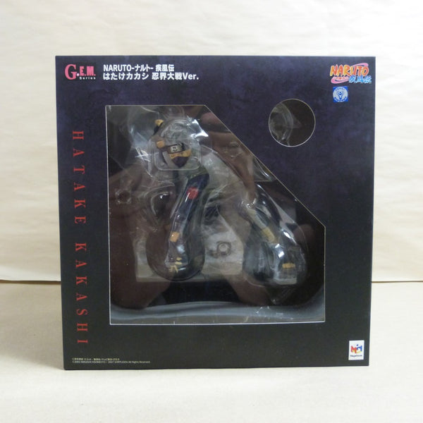 【中古】【未開封】G.E.M.シリーズ はたけカカシ 忍界大戦Ver. 「NARUTO-ナルト- 疾風伝」＜フィギュア＞（代引き不可）6600