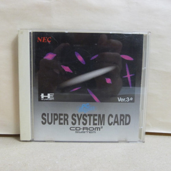 【中古】【開封品】PCエンジン CDロムロム スーパーシステムカード(Ver 3.0)＜レトロゲーム＞（代引き不可）6600