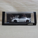 【中古】【開封品】1/43 Nissan 35GT-RR LB-SILHOUETTE WORKS GT(ホワイト) LBWK WORKS特注＜コレクターズアイテム＞（代引き不可）6600