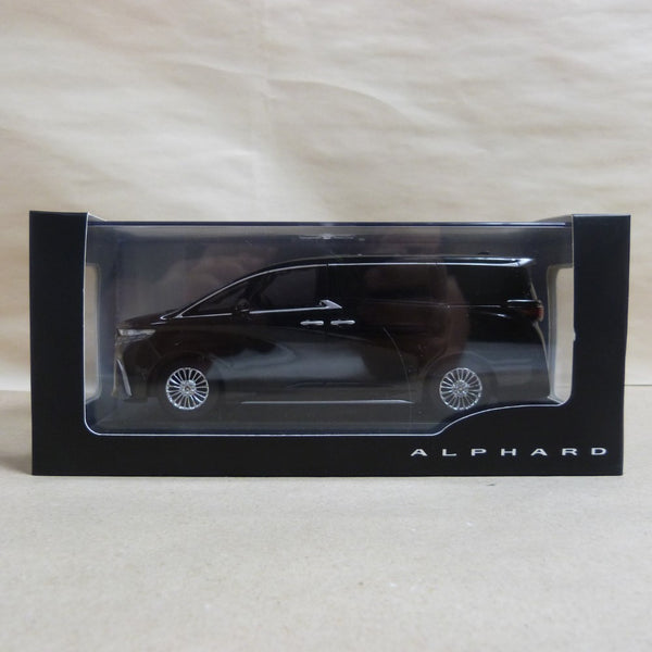 【中古】【開封品】1/30 店頭展示用色見本 TOYOTA ALPHARD 202 ブラック＜コレクターズアイテム＞（代引き不可）6600