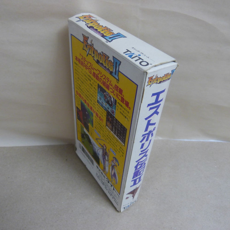 【中古】【開封品】スーパーファミコンソフト エストポリス伝記2 SHVC-P-ANIJ＜レトロゲーム＞（代引き不可）6600