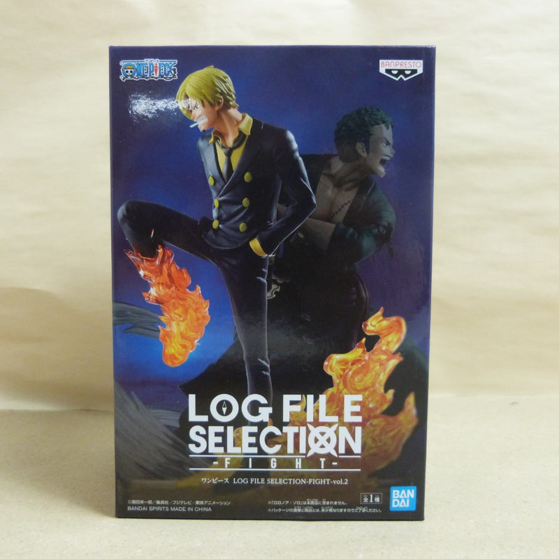 【中古】【未開封】サンジ 「ワンピース」 LOG FILE SELECTION-FIGHT-vol.2＜フィギュア＞（代引き不可）6600