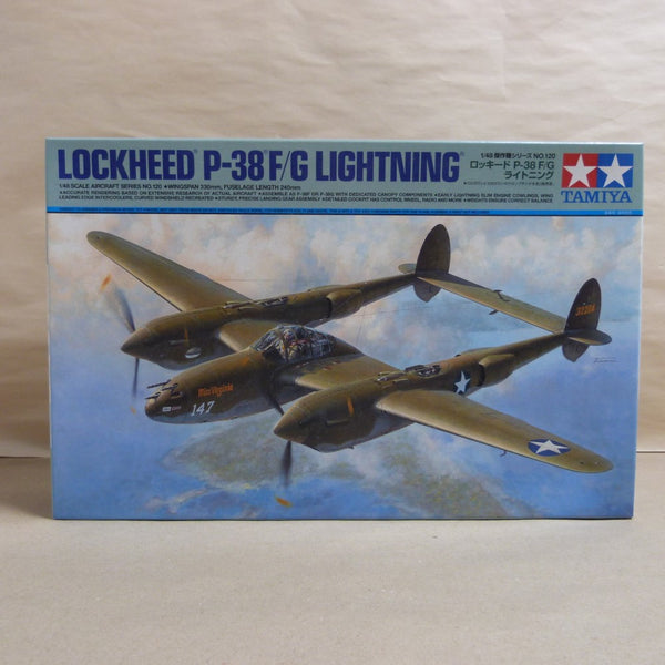 【中古】【未組立】1/48 ロッキード P-38 F/G ライトニング 「傑作機シリーズ No.120」 [61120]＜プラモデル＞（代引き不可）6600