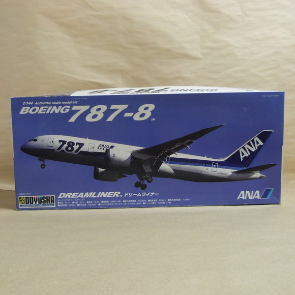 【中古】【未組立】1/144 ボーイング 787-8 ANA ドリームライナー＜プラモデル＞（代引き不可）6600