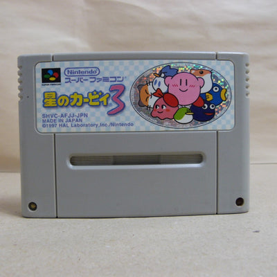 【中古】【箱説無】スーパーファミコン用ソフト　星のカービィ3 SHVC-AJJJ＜レトロゲーム＞（代引き不可）6600