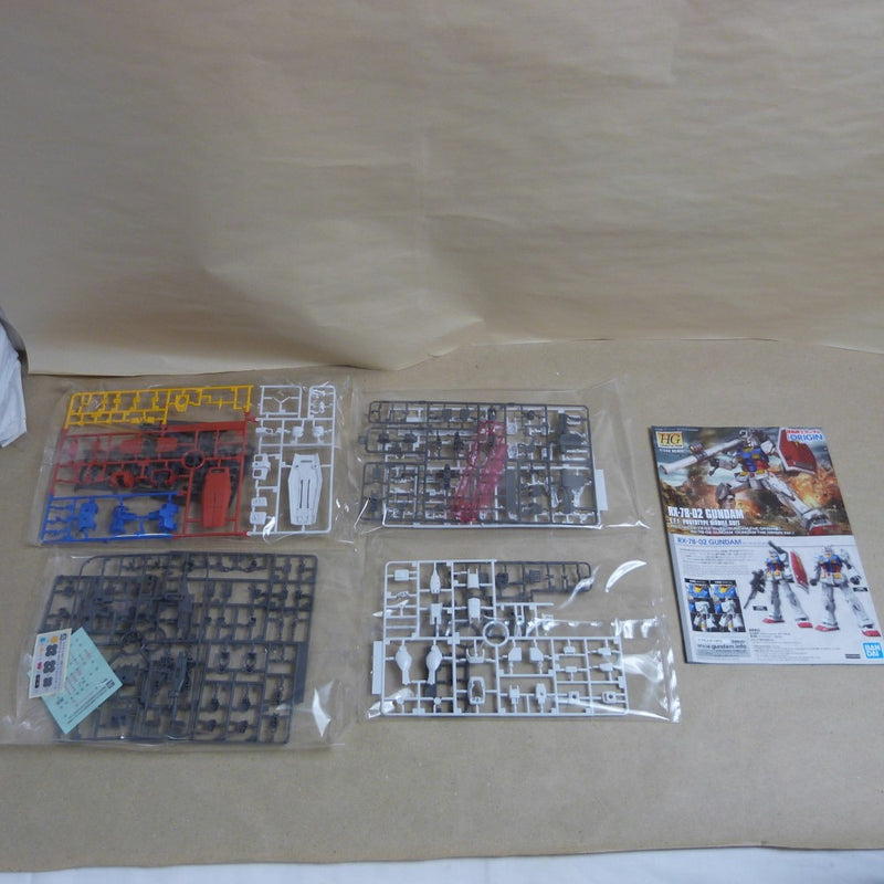 【中古】【未組立】1/144 HG RX-78-02 ガンダム(GUNDAM THE ORIGIN版) 「機動戦士ガンダム THE ORIGIN」 [5058929]＜プラモデル＞（代引き不可）6600