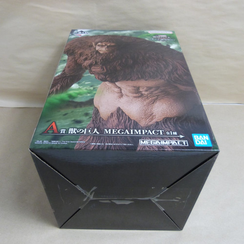 【中古】【未開封】獣の巨人 「一番くじ 進撃の巨人 〜獣の巨人は俺が仕留める〜」 MEGAIMPACT A賞＜フィギュア＞（代引き不可）6600
