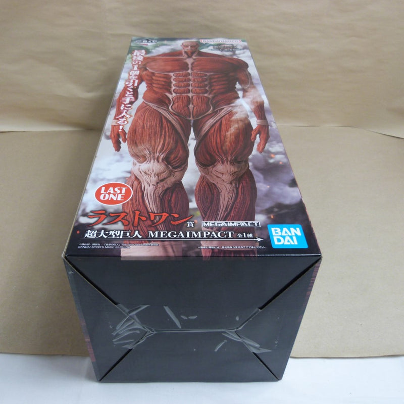 【中古】【未開封】超大型巨人 「一番くじ 進撃の巨人 〜獣の巨人は俺が仕留める〜」 MEGAIMPACT ラストワン賞＜フィギュア＞（代引き不可）6600
