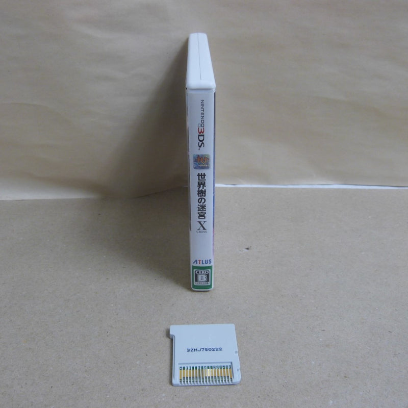【中古】【開封品】ニンテンドー3DSソフト「世界樹の迷宮X CROSS」 CTR-P-BZMJ＜レトロゲーム＞（代引き不可）6600