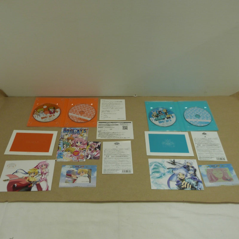 【中古】【開封品】アニメBlu-ray DOG DAYS 全6巻セット販売品 各種完全生産限定版＜Blu-ray＞（代引き不可）6600