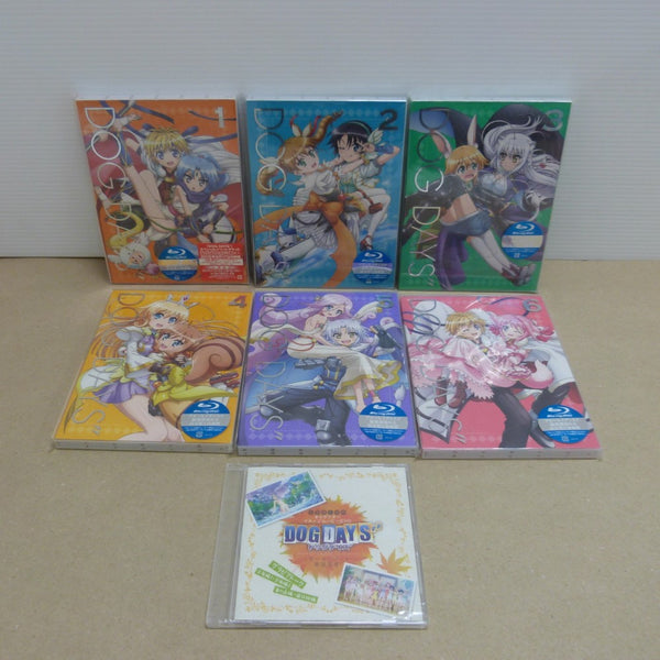 【中古】【開封品】アニメBlu-ray DOG DAYS’’ 全6巻セット販売品 各種完全生産限定版＜Blu-ray＞（代引き不可）6600
