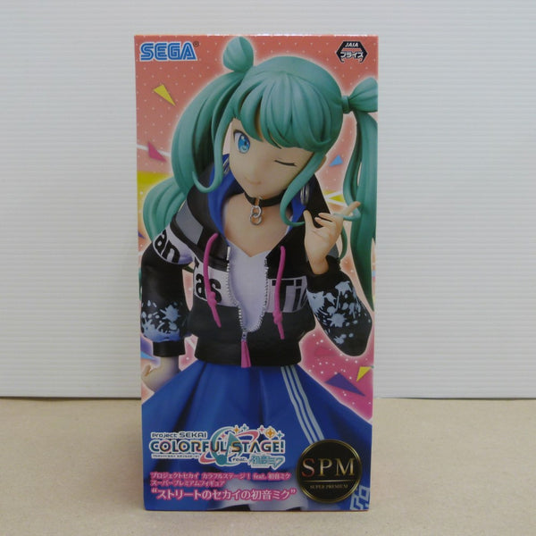 【中古】【未開封】ストリートのセカイの初音ミク 「プロジェクトセカイ カラフルステージ! feat.初音ミク」＜フィギュア＞（代引き不可）6600
