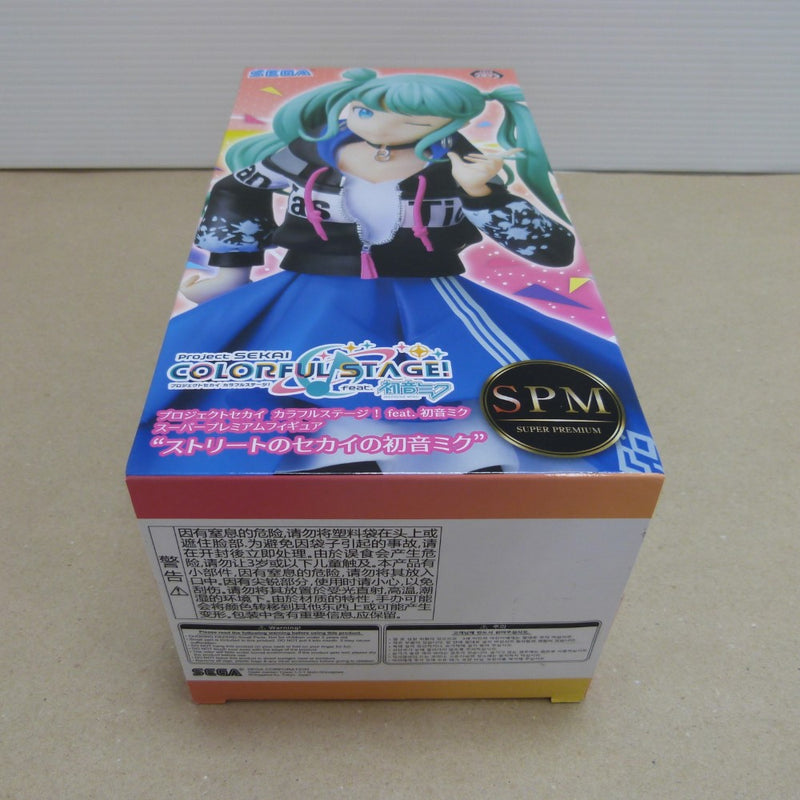 【中古】【未開封】ストリートのセカイの初音ミク 「プロジェクトセカイ カラフルステージ! feat.初音ミク」＜フィギュア＞（代引き不可）6600