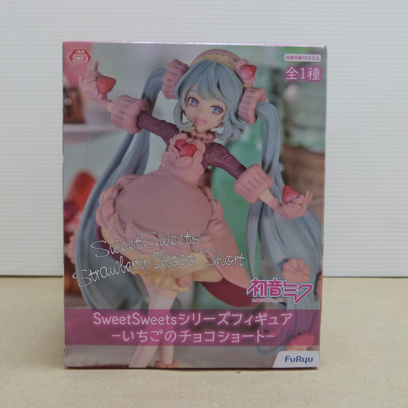 【中古】【未開封】初音ミク 「VOCALOID」 Sweet Sweetsシリーズフィギュア-いちごのチョコショート-＜フィギュア＞（代引き不可）6600
