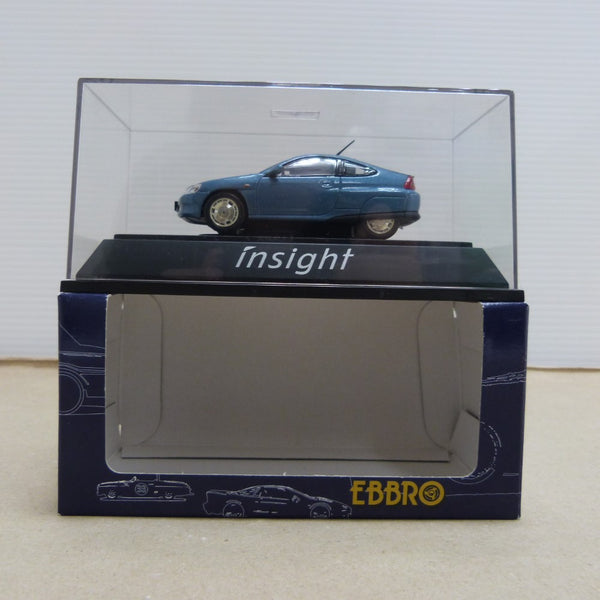 【中古】【開封品】1/43 HONDA INSIGHT(ブルー) 「TRENDIES」 [43135] ミニカー＜コレクターズアイテム＞（代引き不可）6600