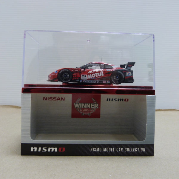 【中古】【開封品】1/43 モチュールオーテック GT-R ＃23 スーパーGT 2011 Rd.2 Fuji qualify ミニカー＜コレクターズアイテム＞（代引き不可）6600