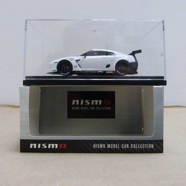 【中古】【開封品】1/43 NISSAN GT-R RACING GT1 2009 NISMO FESTIVAL(ホワイト) ミニカー＜コレクターズアイテム＞（代引き不可）6600