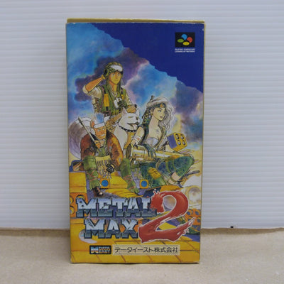 【中古】【箱説あり】スーパーファミコン「METAL MAX2」SHVC-MX＜レトロゲーム＞（代引き不可）6600