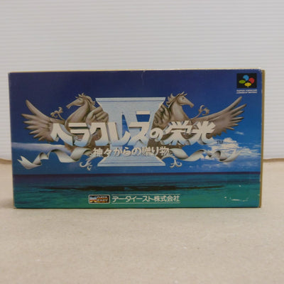 【中古】【箱説あり】スーパーファミコン「ヘラクレスの栄光4 神々からの贈り物」SHVC-4E＜レトロゲーム＞（代引き不可）6600