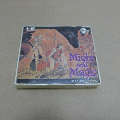 【中古】【開封品】PCエンジン スーパーCD-ROM2用ソフト「マイトアンドマジック」NAPR-1022＜レトロゲーム＞（代引き不可）...