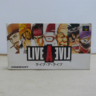【中古】【箱説あり】スーパーファミコンソフト 「ライブ・ア・ライブ」SHVC-5V＜レトロゲーム＞（代引き不可）6600