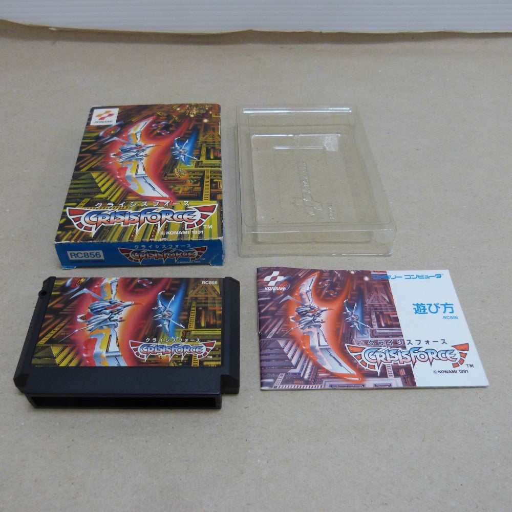 中古】【開封品】ファミコン クライシスフォース RC856＜レトロゲーム