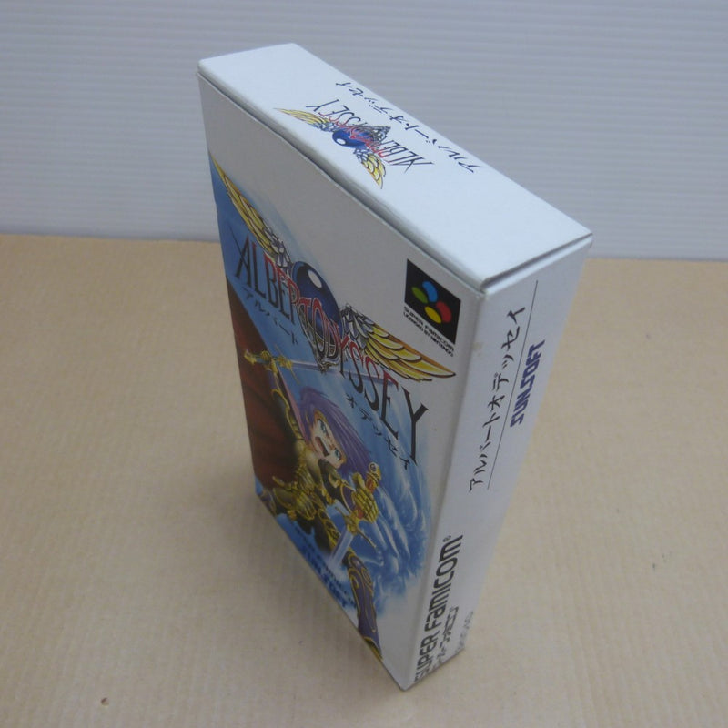 中古】【箱説有】スーパーファミコンソフト アルバートオデッセイ SHVC