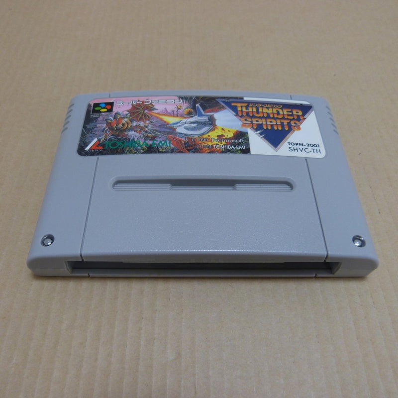 ゲームソフト　0531 26 中古】【箱説無】スーパーファミコンソフト サンダースピリッツ SHVC