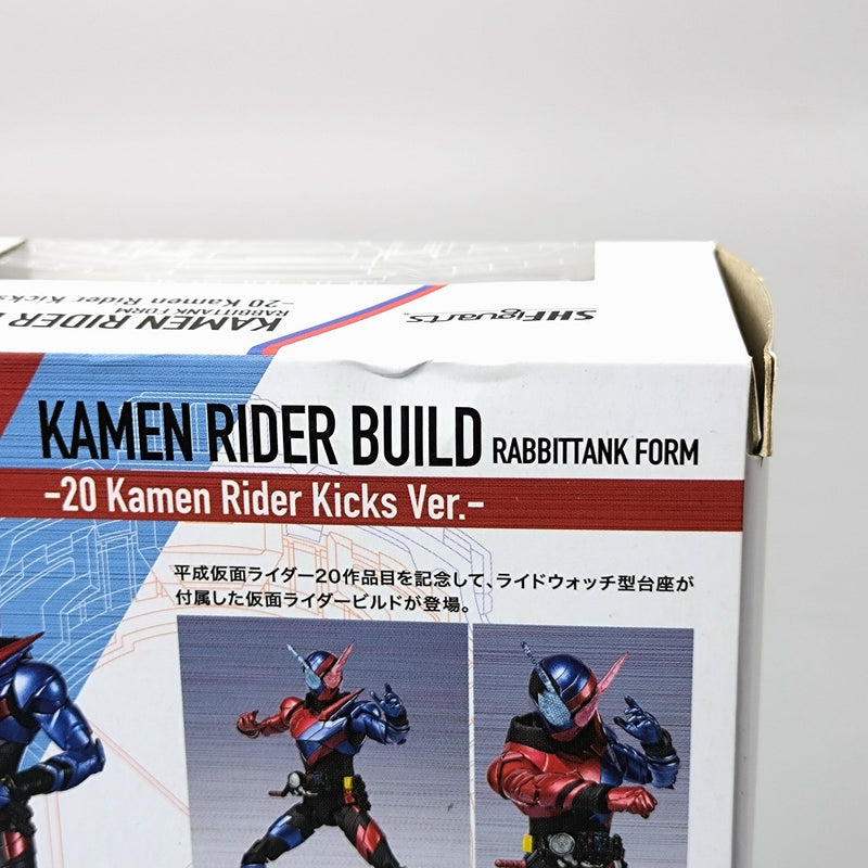 【中古】【開封品】S.H.Figuarts 仮面ライダービルド ラビットタンクフォーム -20 Kamen Rider Kicks Ver.- 「仮面ライダービルド」＜フィギュア＞（代引き不可）6602