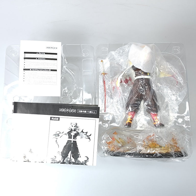 【中古】【開封品】煉獄杏寿郎 「劇場版 鬼滅の刃 無限列車編」 1/8 ABS＆PVC製塗装済み完成品 ANIPLEX+限定＜フィギュア＞（代引き不可）6602