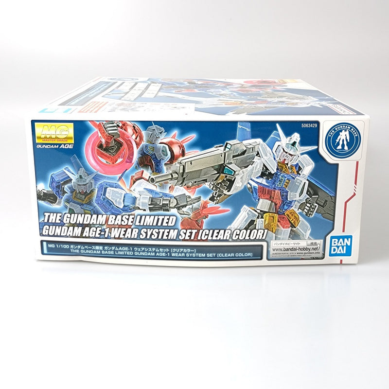 中古】【未組立】1/100 MG ガンダムAGE-1 ウェアシステムセット(クリア