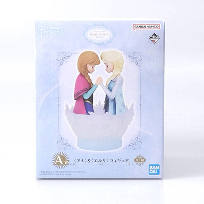 【中古】【開封品】アナ＆エルサ 「一番くじ ディズニープリンセス heart to face ?向きあう心?」 A賞 フィギュア＜フィ...