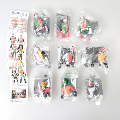 【中古】【内袋未開封】【全9種セット】 「HG 仮面ライダー20 〜栄光の9人ライダー編〜」全9種コンプリート＜フィギュア＞（代引き不...