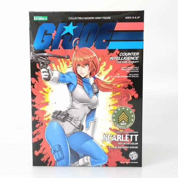 【中古】【未開封】スカーレット スカイブルー 限定版 「G.I.ジョー」 G.I. JOE美少女 1/7 PVC製塗装済み完成品＜フィギュア＞（代引き不可）6602