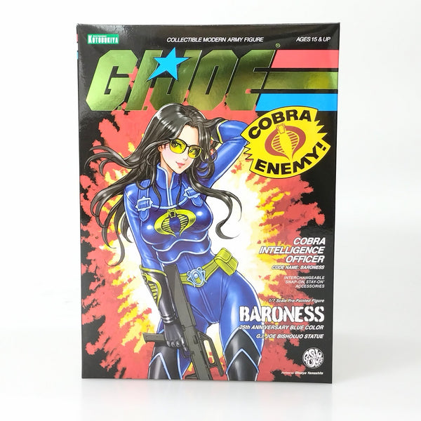 【中古】【未開封】バロネス 25thアニバーサリーブルー 限定版 「G.I.ジョー」 G.I. JOE美少女 1/7 PVC製塗装済み完成品＜フィギュア＞（代引き不可）6602