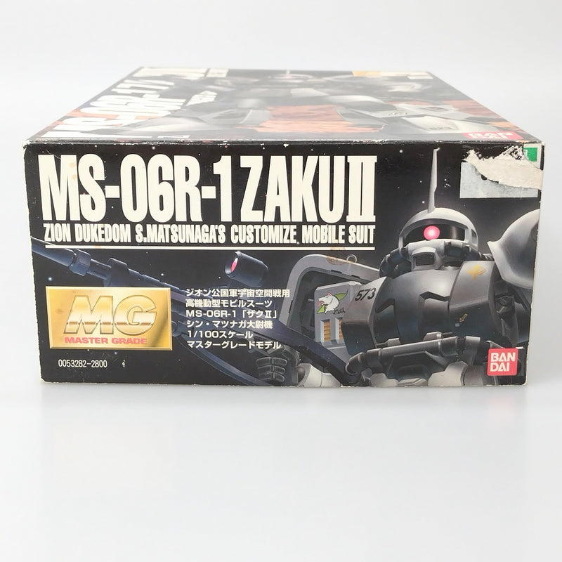 【中古】【未組立】1/100 MG MS-06R-1 ザクII シン・マツナガ大尉機 「機動戦士ガンダム ギレンの野望」 [0053282]＜フィギュア＞（代引き不可）6602