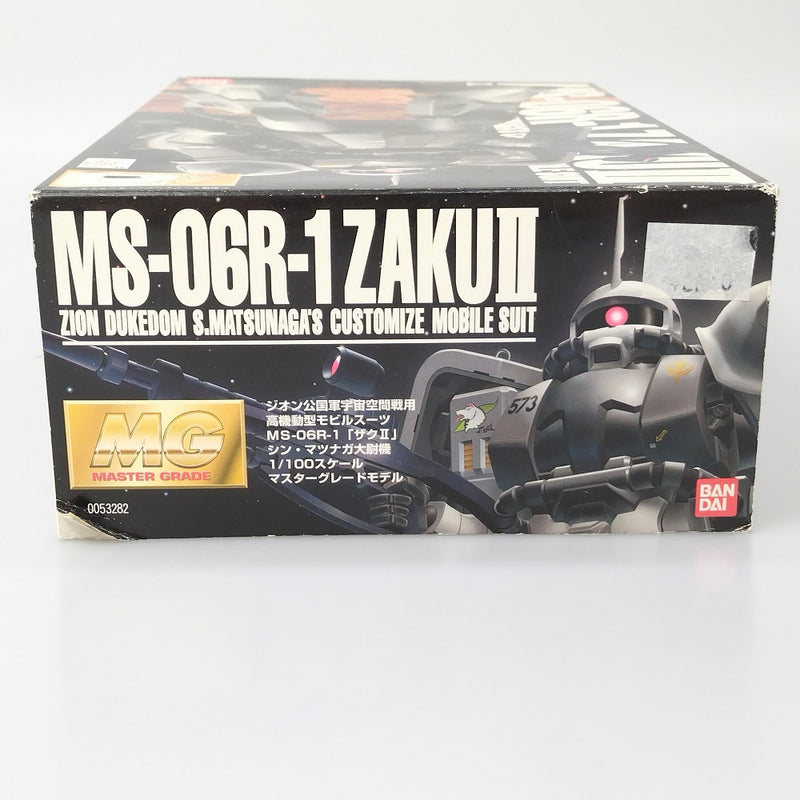 【中古】【未組立】1/100 MG MS-06R-1 ザクII シン・マツナガ大尉機 「機動戦士ガンダム ギレンの野望」 [0053282]＜フィギュア＞（代引き不可）6602