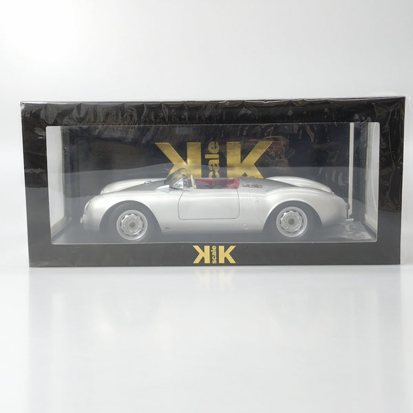 【中古】【未開封】1/12 Porsche 550A Spyder 1956(シルバー) (KKDC120113)＜コレクターズアイテム＞（代引き不可）6602