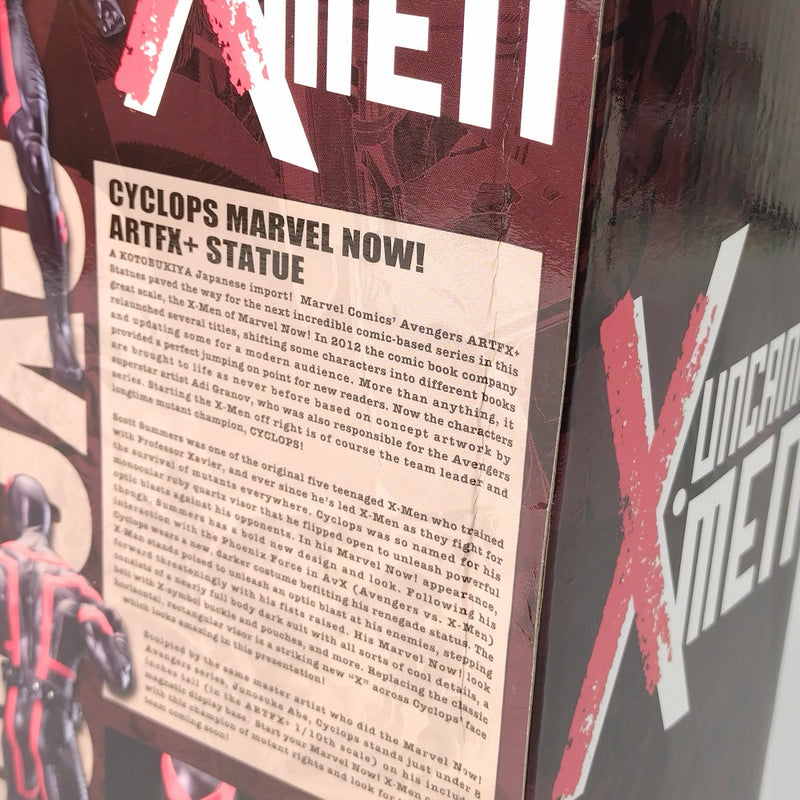 【中古】【未開封】ARTFX+ サイクロプス 「X-MENオールスターズMARVEL NOW!」 1/10 PVC塗装済み簡易組立キット＜フィギュア＞（代引き不可）6602