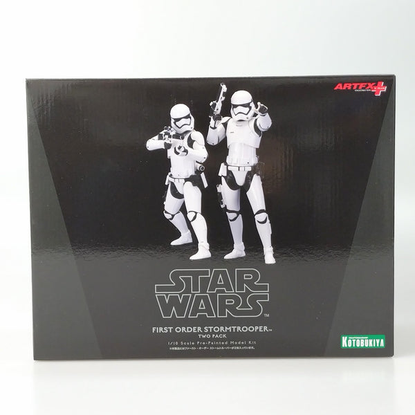 【中古】【未開封】ARTFX+ ファースト・オーダー ストームトルーパー 2パック 「スター・ウォーズ/フォースの覚醒」 1/10 PVC塗装済み簡易組立キット＜フィギュア＞（代引き不可）6602