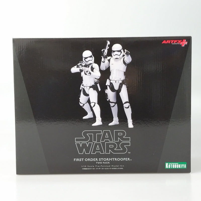 【中古】【未開封】ARTFX+ ファースト・オーダー ストームトルーパー 2パック 「スター・ウォーズ/フォースの覚醒」 1/10 PVC塗装済み簡易組立キット＜フィギュア＞（代引き不可）6602